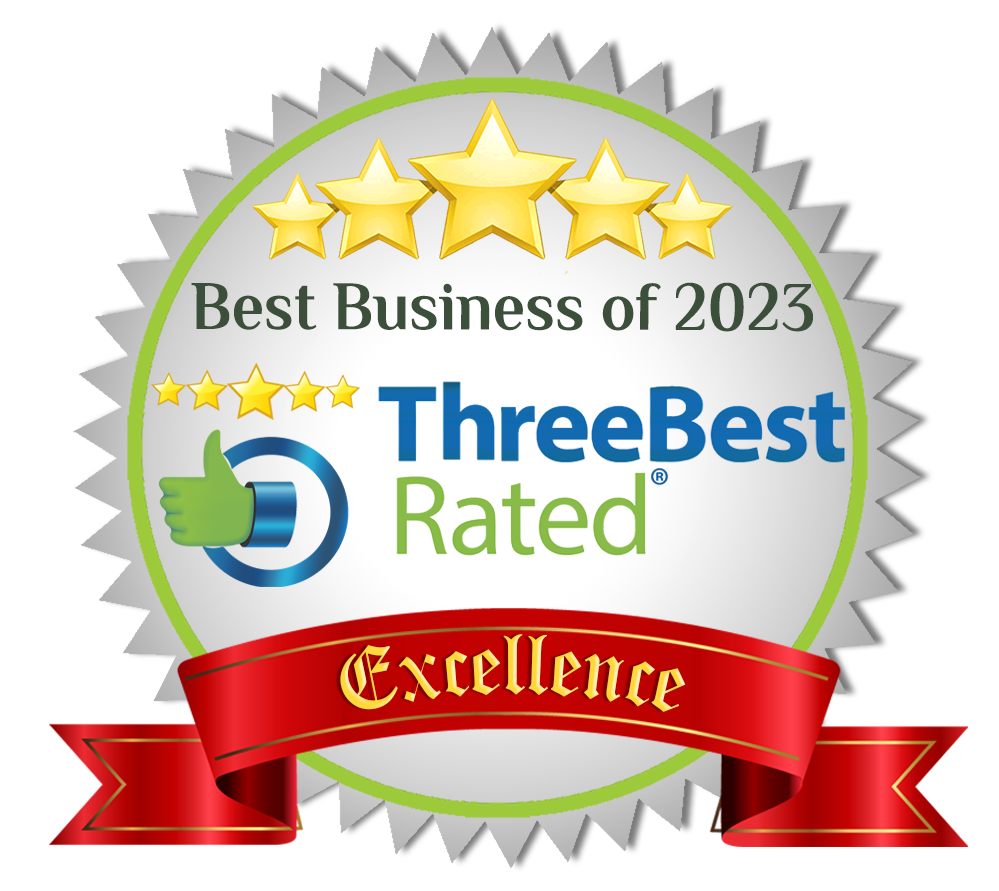 ThreeBest Rated Best Business of 2023 - Excellence